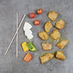 4 BROCHETTES DINDE MARINEES