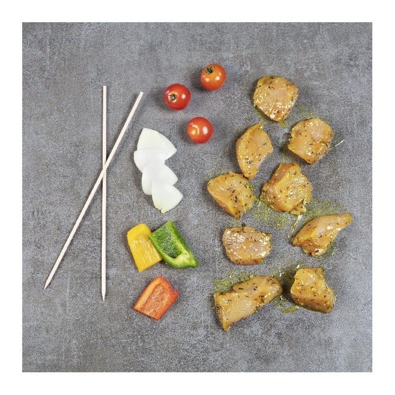 4 BROCHETTES DINDE MARINEES