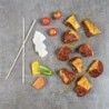 4 BROCHETTES CANARD MARINEES