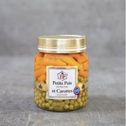 PETITS POIS ET CAROTTES 220gr