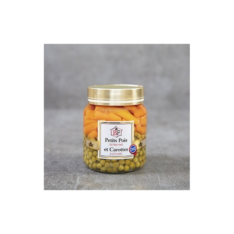 PETITS POIS ET CAROTTES 220gr