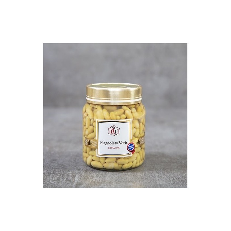 FLAGEOLETS VERTS CUISINES LA GRAISSE D'OIE 600gr